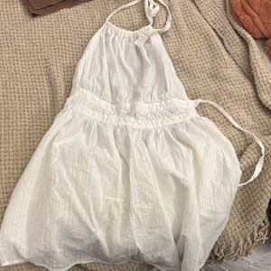 Wild Fable White Halter Dress
